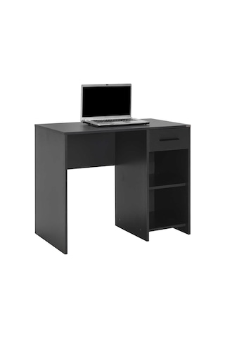 Trendline Çekmeceli Çalışma Masası-antrasit 90x75x52 Cm Gxyxd
