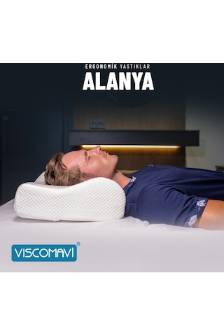 Viscomavi Alanya Ergonomik & Ortopedik Visco Yastık