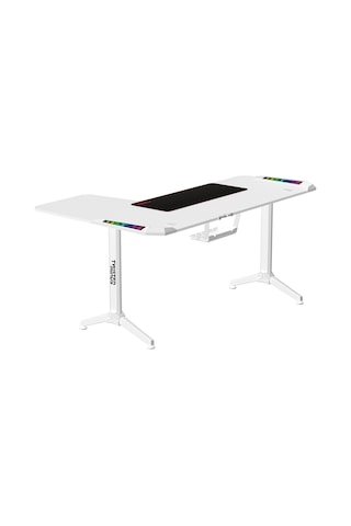 Twısted Minds Warrıor Tm-y-rw-rgb L Design Oyuncu Masası -Beyaz