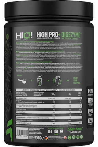 Hıq High Pro+ 900gr Double Mılk Chocolate Flavored