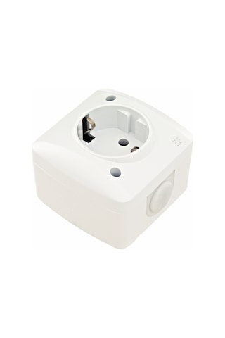 Elbi Alsu Sıva Üstü Topraklı Priz