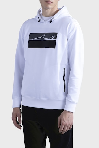 Paul & Shark Erkek Sweat 13311882 010 Beyaz