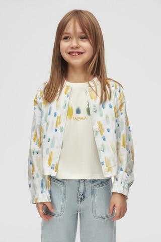 Nk Kids 38543 Kız Çocuk Ekru-mavi Sharp Ceket Ekru - Mavi