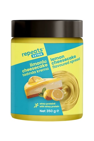 Extra Proteinli Limonlu Cheesecake Tadında Krema 350gr