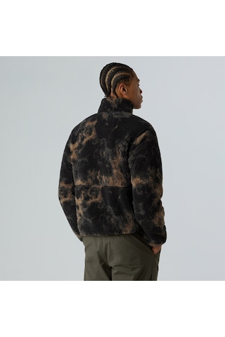 The North Face Extreme Pile Printed Pullover Erkek Siyah Polar Nf0a8eepd7o1 Siyah