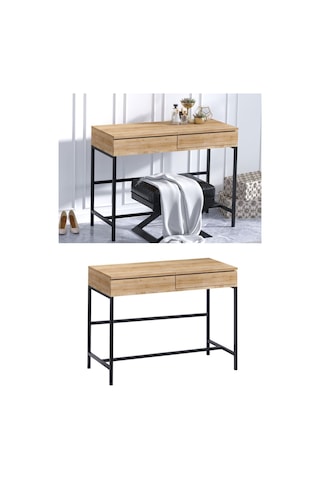 Decormet Linda Makyaj Masası Safir Meşe Safir Meşe