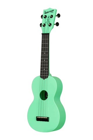 Kala Waterman Recycled Soprano Ukulele Sea Foam Green