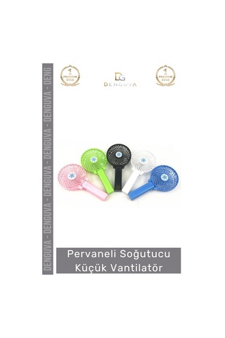 Vantilatör Usb Taşınabilir Şarjlı Katlanabilir Sessiz Güçlü Hava Pervaneli Soğutucu Küçük Vantilatö