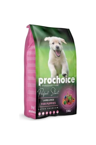 Perfect Start, Yavru Köpekler İçin, Hipoalerjenik, Kuzu Etli Ve Pirinçli Kuru Mama, 3 Kg