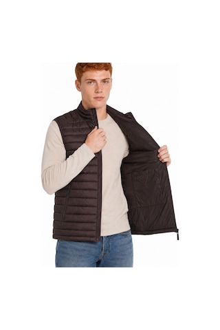 Loft Regular Fit Erkek Yelek Lf2033222 Q1.v1 Kahverengi