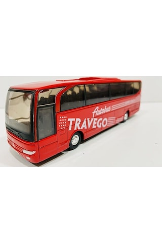 Mercedes Benz Travego Metal Otobüs Die Cast Kapı Açılır Orjinal