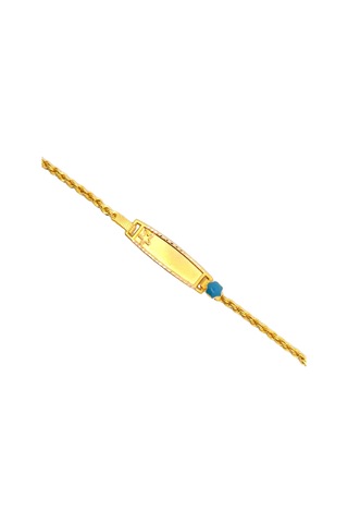 Cigold Taşlı Çocuk Bileklik 14 Ayar Altın 2.00 Gr Oa-c11303029267 Renkli Çok Renkli