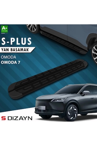 S-dizayn Omoda Omoda7 S-plus Siyah Yan Basamak 183 Cm 2025 Üzeri A+ Kalite