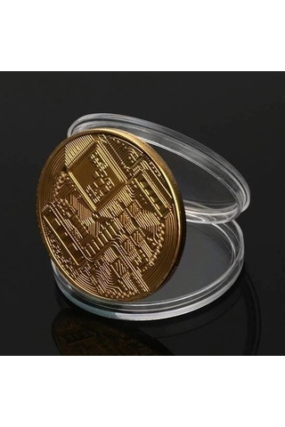 Mcg Mcg Bitcoin Madeni Hatıra Parası Madeni Bitcoin Hediye Sikke Para