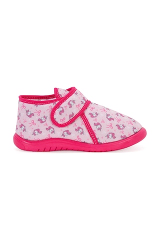 Civil Girls Unicorn Baskılı 27-32 Numara Panduf - Açık Camel
