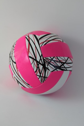 BST Voleybol Topu Sert Zemin Voleybol Topu Beyaz - Pembe