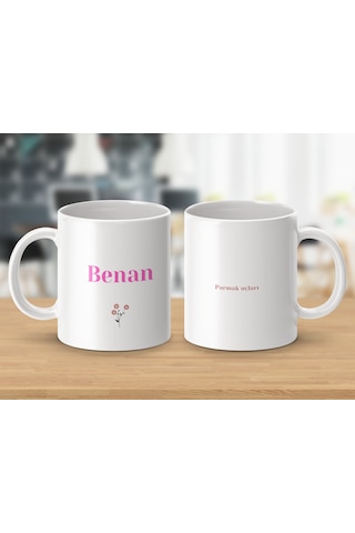 Benan İsimli Kupa Bardak, İsimli Bardak, Hediye Kupa Bardak, Kahve Kupa Bardak