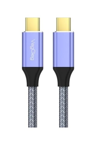 Usb 3.1 Type-c Pd 100w 5a 10gbps 4k 60hz Destekli Kablo 2 Metre