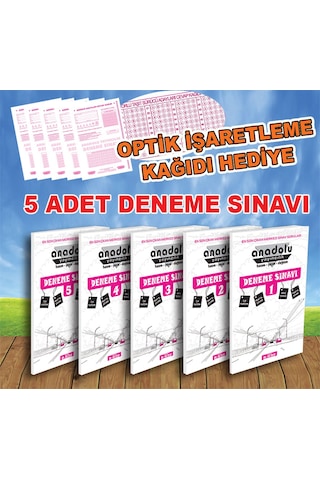 Sürücü Eğitim Deneme Sınavı Sürücü Kursu 5'Li Deneme Sınavı
