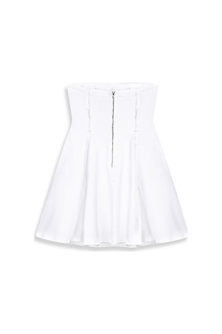 Ltb Cordelıa Mini Straplez Elbise 010096126416190 100 Beyaz