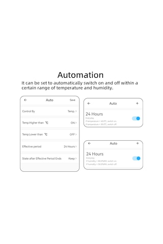 Vkemall Ewelink Akıllı Sıcaklık Kontrol Cihazı 20a - 2m Sensör, Uzaktan Erişim, Zamanlama, Alexa/google Uyumlu, Tarihsel Veri Takibi