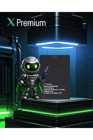 Xpremium Reeder P13 Blue Max Pro Lite 2022 Batarya Pil Süper Yüksek Kalite 3950 Mah