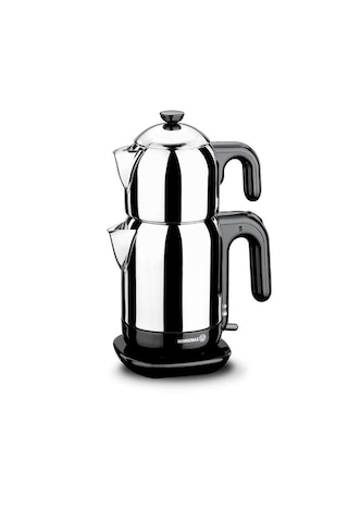Korkmaz A369 Demtez Inox/siyah Elektrikli Çaydanlık 1.6 Lt Siyah