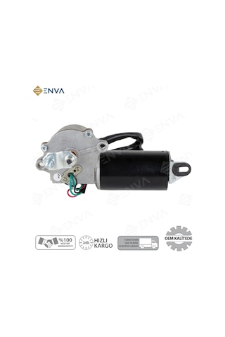 Jeep Cj3 / Cj5 / Cj6 / Cj7 Ön Cam Silgi Silecek Motoru 12V
