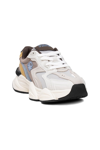 United Colors Of Benetton Benetton Bnı-11121 Kadın Klasik Sneaker Bej-bej Bej