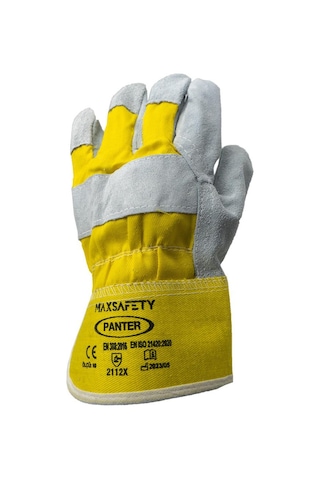 Max Safety Panter Deri Montaj Eldiveni No:10