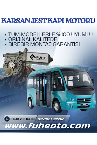Karsan Jest J10 Kapı Motoru 12 V