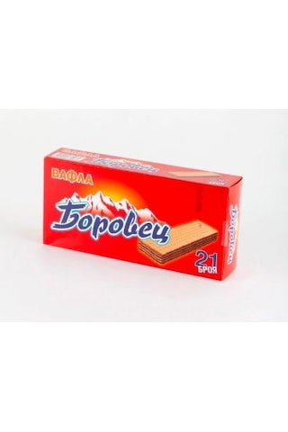Borovets Fıstık Kremalı Gofret 630 G Borovets Fıstık Kremalı Gofret 630 G
