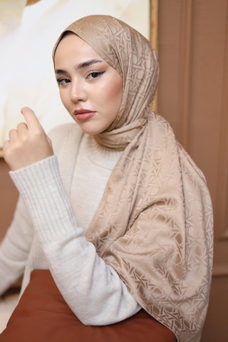 Silk Home Deluxe Şal - Bej - Bej