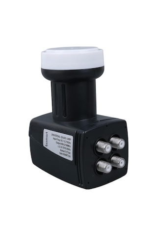 3C Full Ultra Hd 3d 4k Uyumlu Yağmur Korumalı Dörtlü Quad 4 Lü Çanak Uydu Lnb