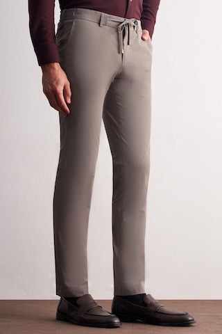 İmza Vizon Yan Cep Düz Paça Slim Fit Chino Casual Pantolon 1003255158 Vizon