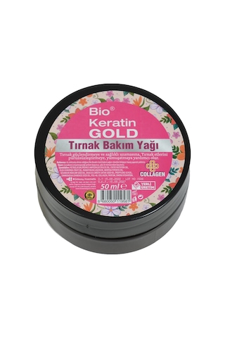 Bio Keratin Gold Kolajenli Tırnak Bakım Yağı 50 ML