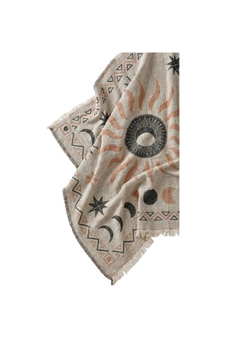Grey-brown Sun Peştemal Çok Renkli