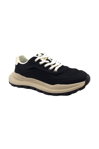 Gamelu 25ym Meks Siyah Bej Erkek Sneaker Spor Ayakkabı Siyah-bej
