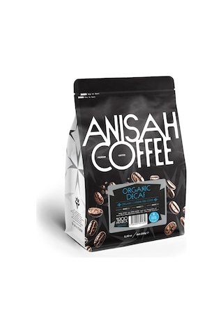 Anisah Decaf Arabica Kafeinsiz Orta Kavrum Kahve Çekirdeği 250 G