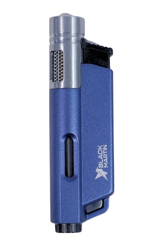 Black Martin Tek Torch Pürmüz Mavi Puro Çakmağı - Tr9302
