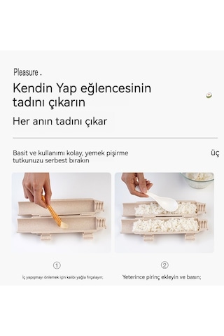 Jzcat Ev Mutfak Aletleri Dly Sushi Maker-haki