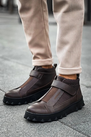 Ch103 - Cst Pyramid Long Erkek Bot Kahve Çok Renkli