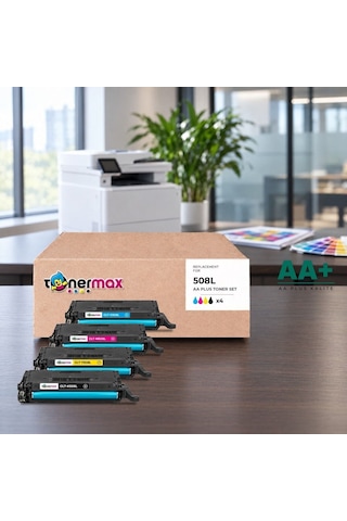Samsung Clt-508l Cmyk Uyumlu Toner Seti Aa Plus / Clp-620 / Clp-670 / Clx-6220 / Clx-6250 / Clt-k508l / Clt-c508l / Clt-m508l / Clt-y508l