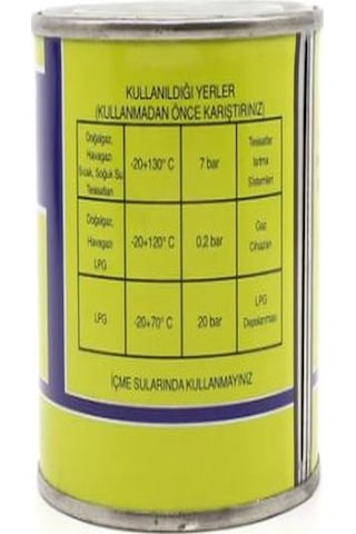 Difix Doğalgaz Macunu 350 Gr 4 Adet