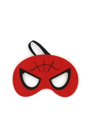Schulzz Spiderman Örümcek Adam Lastikli Keçe Çocuk Maske