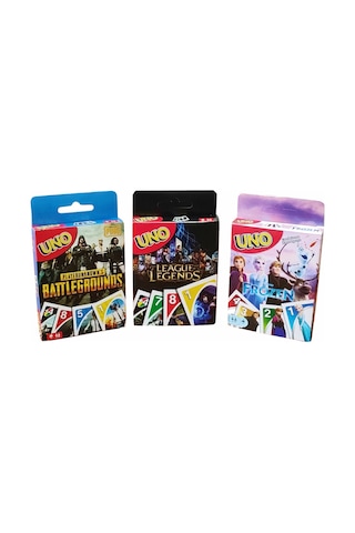 Uno PUBG, League Of Legends (LOL) ve Frozen 3'ü Bir Arada