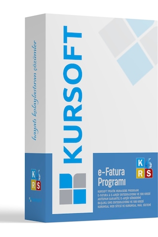 Kursoft V6 E-fatura E-arşiv E-irsaliye Programı