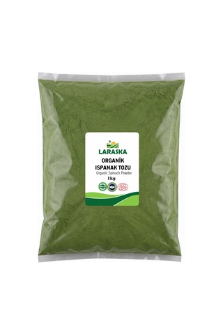 Organik Ispanak Tozu 1kg Organic Spinach Powder