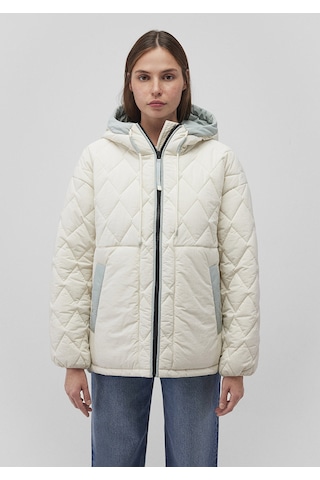 Mavi - Kapüşonlu Beyaz Ceket 1110499-86412 Beyaz