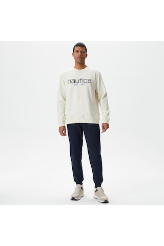 Nautica Erkek Lacivert Standart Fit Eşofman Altı Düz K45513t Lacivert
